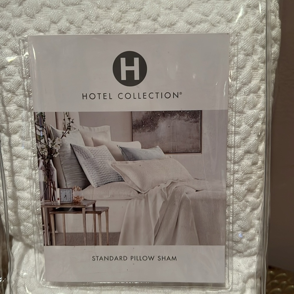 Hotel Collection Ripple Collection Matelasse Standard Sham, Set/2 - Picture 3 of 12